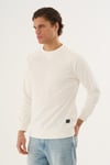 Bisiklet Yaka Basic Sweatshirt