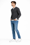 Bisiklet Yaka Basic Sweatshirt(unx-145901)