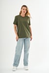 Bisiklet Yaka Basic T-shirt