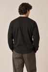 Bisiklet Yaka Cep Detaylı Sweatshirt