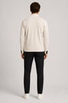 Cep Detaylı Fermuarlı Dik Yaka Sweatshirt