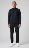Cep Detaylı Fermuarlı Dik Yaka Sweatshirt