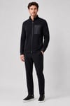 Cep Detaylı Fermuarlı Dik Yaka Sweatshirt