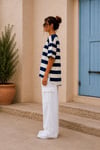 Çizgili Oversize T-shirt