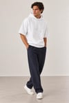 Cropped Kapüşonlu Kısa Kollu Sweatshirt