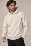 Dokulu Kapüşonlu Erkek Sweatshirt