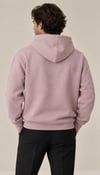 Dokulu Kapüşonlu Erkek Sweatshirt