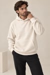 Dokulu Kapüşonlu Erkek Sweatshirt