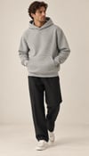 Dokulu Kapüşonlu Sweatshirt
