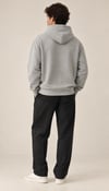Dokulu Kapüşonlu Sweatshirt