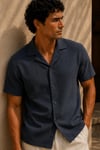 Dokulu Kısa Kollu Gömek