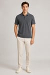 Dokulu Polo Yaka T-Shirt