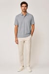 Dokulu Polo Yaka T-Shirt