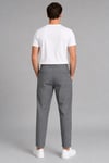 Dokulu Relaxed Fit Bağcıklı Pantolon 