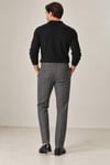 Dokulu Slim Fit Kumaş Pantolon