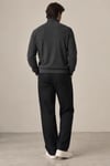 Fitilli Balıkçı Yaka Erkek Sweatshirt