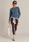 Kadın Activewear Bisiklet Yaka Üst
