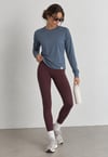 Kadın Activewear Bisiklet Yaka Üst