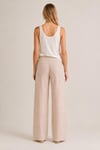 Keten Wide Leg Pantolon