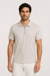 Kısa Kollu Fermuarlı Polo T-shirt