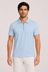Kısa Kollu Fermuarlı Polo T-shirt