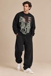 Önü Baskılı Sweatshirt