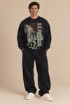 Önü Baskılı Sweatshirt