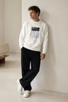 Önü Baskılı Sweatshirt