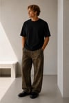 Oversize Bisiklet Yaka T-shirt 