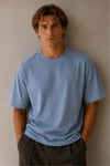 Oversize Bisiklet Yaka T-shirt 