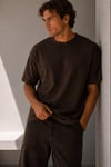 Oversize Bisiklet Yaka T-shirt 