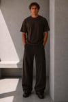 Oversize Bisiklet Yaka T-shirt 