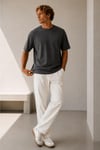 Oversize Bisiklet Yaka T-shirt 