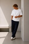 Oversize Bisiklet Yaka T-shirt 