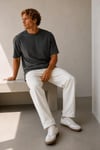 Oversize Bisiklet Yaka T-shirt 