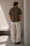Oversize Bisiklet Yaka T-shirt 