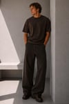 Oversize Bisiklet Yaka T-shirt 