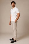 Polo Yaka Fermuarlı T-shirt