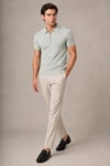 Polo Yaka Fermuarlı T-shirt