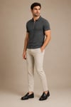 Polo Yaka Fermuarlı T-shirt