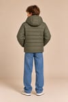 Puffer Kapüşonlu Unisex Çocuk Şişme Mont