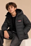 Puffer Kapüşonlu Unisex Çocuk Şişme Mont