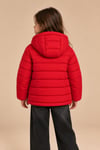 Puffer Kapüşonlu Unisex Çocuk Şişme Mont