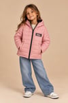 Puffer Kapüşonlu Unisex Çocuk Şişme Mont