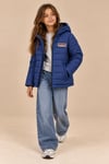 Puffer Kapüşonlu Unisex Çocuk Şişme Mont