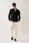 Smart Casual Dokulu Pantolon