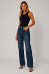 Straight Fit Denim Pantolon