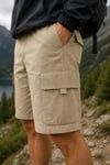 Su İtici Outdoor Kargo Şort Trekking Bermuda