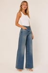 Wide Leg Denim Pantolon