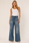 Wide Leg Denim Pantolon